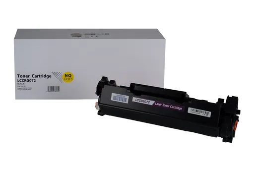 Kompatibilná tonerová náplň 5647C002, CRG072, WITHOUT CHIP, 1400 listov pre tlačiarne Canon (Orink White Box), čierna