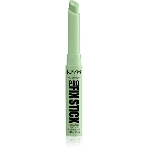 NYX Professional Makeup Pro Fix Stick korektor pre zjednotenie farebného tónu pleti odtieň 0.1 Green 1,6 g