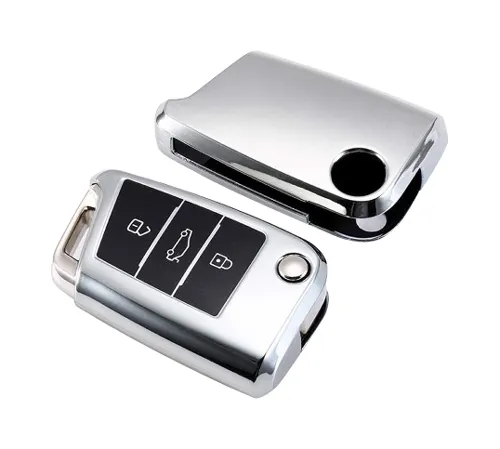 Obal na kľúče Škoda Octavia III od roku 2012 Silver Premium