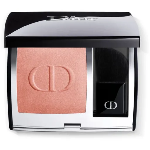 DIOR Rouge Blush kompaktná lícenkaso štetcom a zrkadielkom odtieň 449 Dansante (Satin) 6.4 g