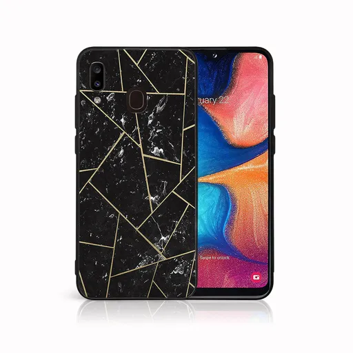 MY ART Ochranný obal pre Samsung Galaxy A20e POLYGONAL (150)