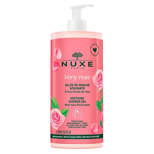 NUXE Upokojujúci sprchový gél Very Rose 750 ml