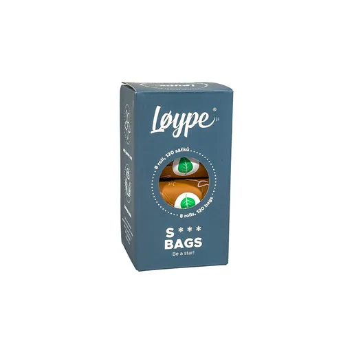 LØYPE Vrecká na psie exkrementy star bags 8 roliek