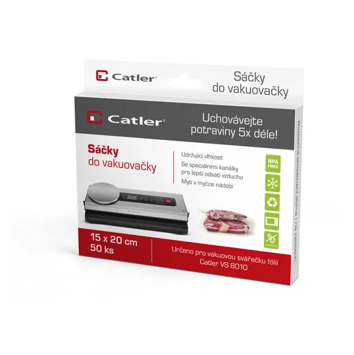CATLER Vákuovacie vrecko 15*20 50 kusov