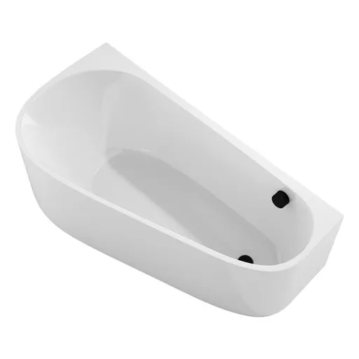 Polysan PROJEKTA DL MONOLITH asymetrická vaňa 156x77 cm akrylát ľavá 20111MDL