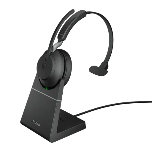 Jabra Evolve2 65/Mono/BT/Bezdrať/Stand/Čierna