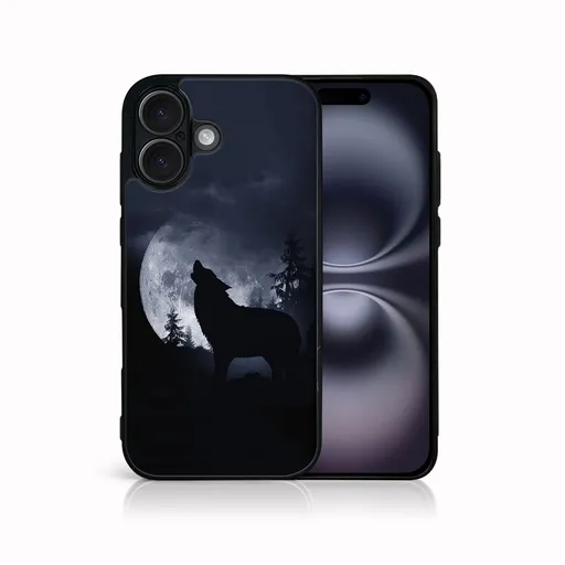 MY ART Ochranný kryt pre Apple iPhone 16 Plus WOLF (247)