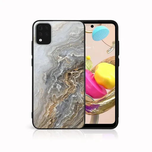 MY ART Ochranný kryt pre LG K42 BEIGE (151)