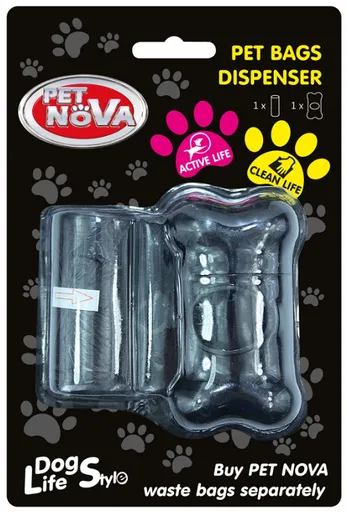 Pet Nova Dávkovač na vrecká na exkrementy rolka 20 ks