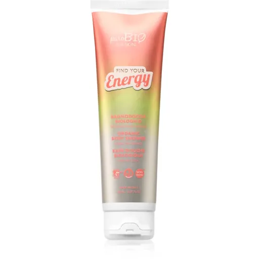puroBIO Cosmetics For Skin Find Your Energy krémový sprchový gél 150 ml