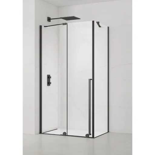 Sprchový kút obdĺžnik 120x80 cm SAT Walk-In Xmotion SATBWIXM120STE80C