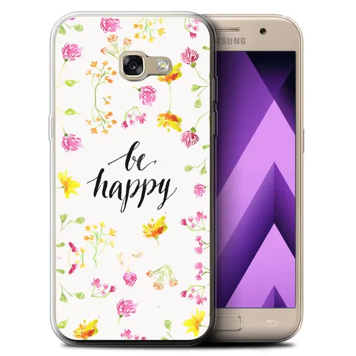 PROTEMIO MY ART kryt Samsung Galaxy A3 2017 (A320) BE HAPPY (019)