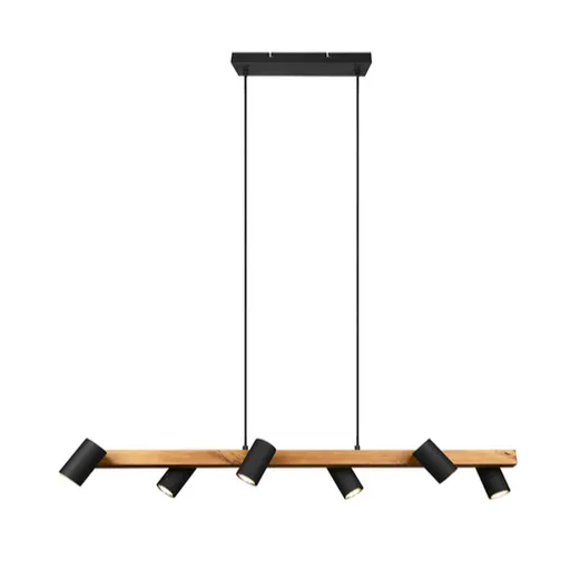 Trio Marley závesné osvetlenie čierna 312490632 TR312490632