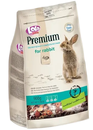 LOLOPETS krmivo pre králiky 900g