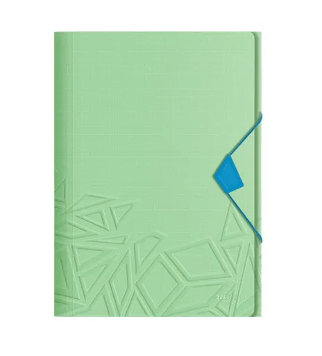 LEITZ Trojlopňové dosky UrbanChic PP, A4, zelená