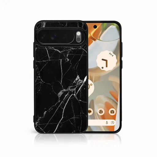 MY ART Ochranný kryt pre Google Pixel 10 Pro XL BLACK MARBLE (142)