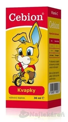 Cebion kvapky 2 x 30 ml
