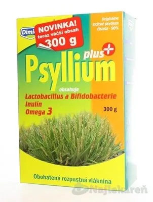 Asp Psyllium PLUS rozpustná vláknina s laktobacilmi a bifidobaktériami 300 g