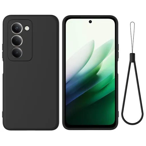 RUBBER Ochranný obal pre Xiaomi Redmi 15 / Redmi 15 5G čierny