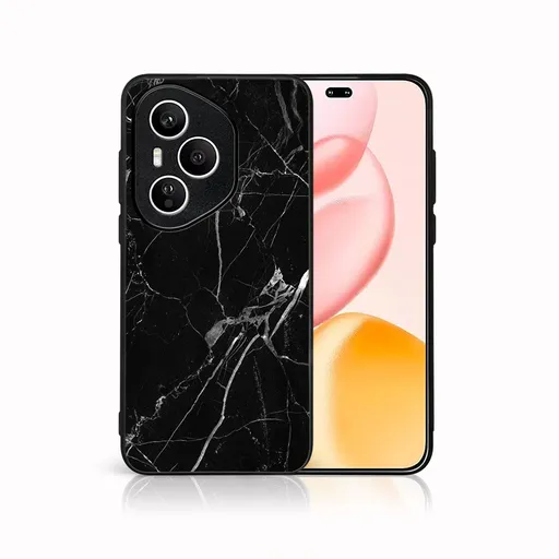 MY ART Ochranný kryt pre Honor 400 Pro 5G BLACK MARBLE (142)
