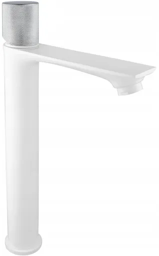 MEXEN/S - Royo One umývadlová batéria vysoká, biela / chróm 72211-22