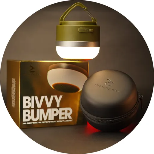 One more cast svetlo s reproduktorom bivvy bumper light & speaker