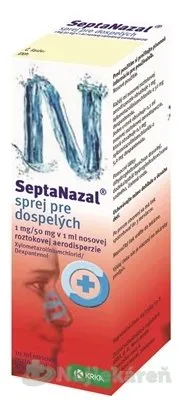 Septanazal sprej pre dospelých aer.nao.1 x 10 ml