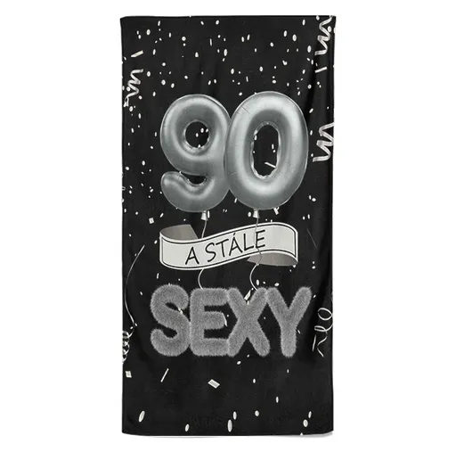 Osuška Stále sexy – čierna (vek: 90)