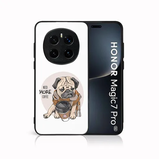 MY ART Ochranný kryt pre Honor Magic7 Pro 5G MORE COFFEE (184)