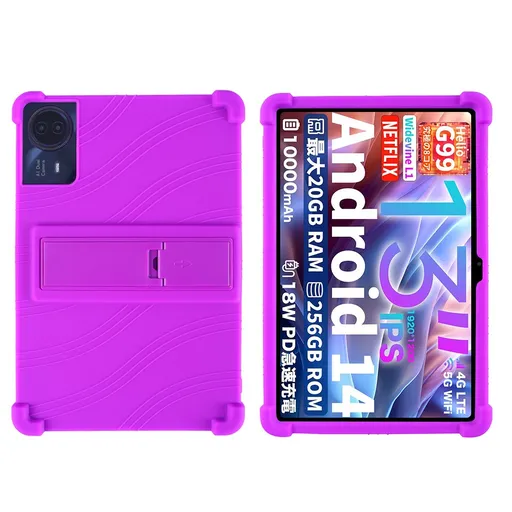 WAVE Silikónový obal pre Teclast T65 Max fialový