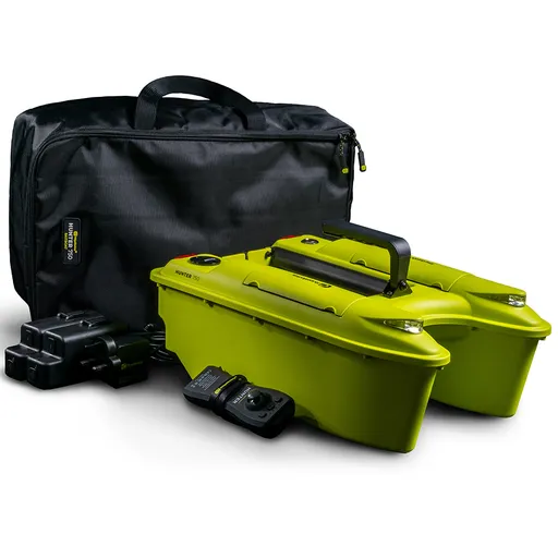 Ridgemonkey zavážacia loďka hunter 750 bait boat hi-viz