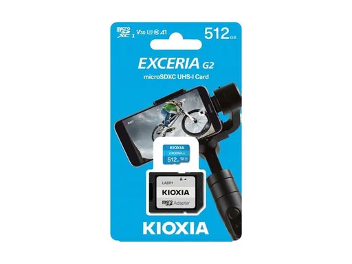 Pamäťová karta KIOXIA micro SD 512 GB s adaptérom
