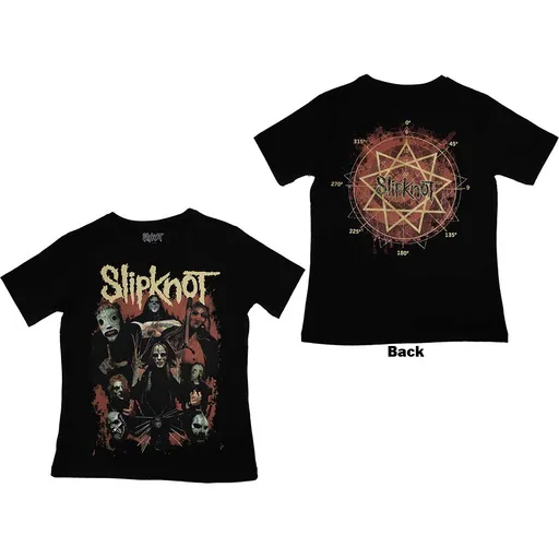 Slipknot tričko Come Play Dying Back Print Čierna S