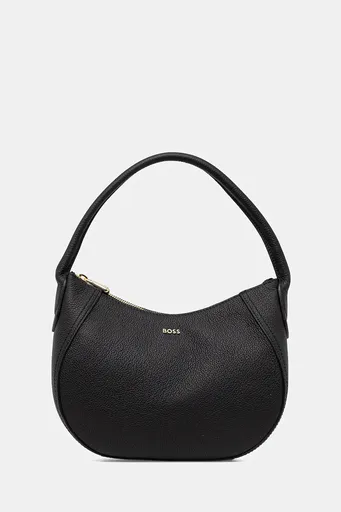 Kožená kabelka BOSS Lenah SM Hobo