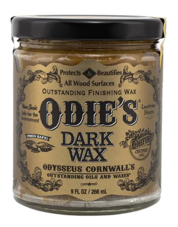 ODIE´S DARK WAX - Stmavujúci čistý vosk na drevo 266 ml
