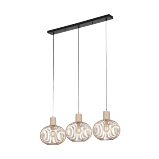 Trio Gila závesné svetlo piesok 365700366 TR365700366