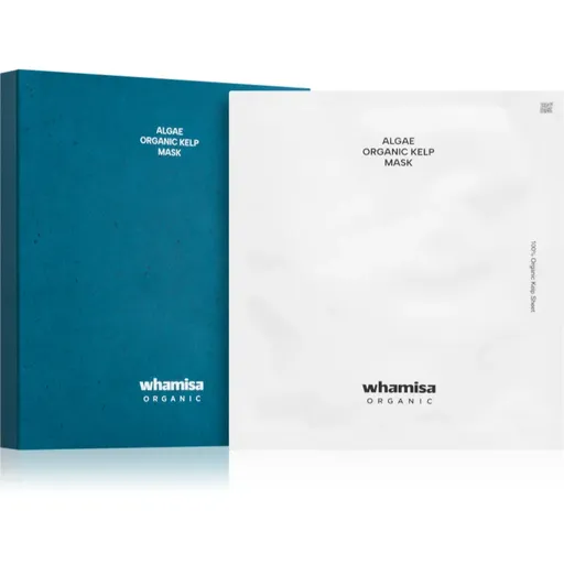 WHAMISA Algae Organic Kelp Mask hlboko regeneračná maska s morskými riasami 5 ks