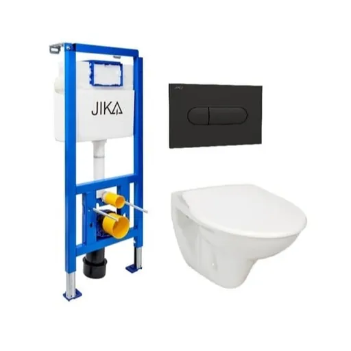 Závesný WC set Jika Nila do ľahkých stien / predstenový KMPLJIKASBR