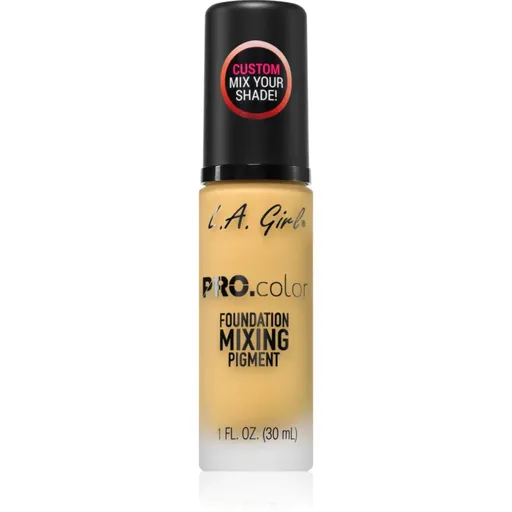 L.A. Girl Cosmetics PRO. Color podkladová báza pod make-up pre zjednotenie farebného tónu pleti odtieň Yellow 30 ml