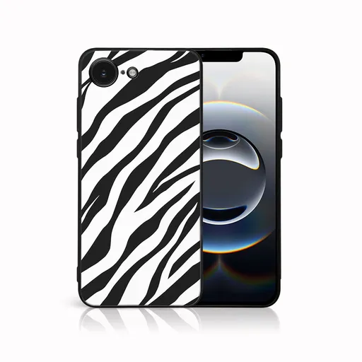 MY ART Ochranný kryt pre Apple iPhone 16e ZEBRA (237)