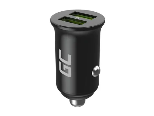 Green Cell Nabíjačka do auta 36W GC PowerRide Nano36 s rýchlonabíjaním 2x USB-A Ultra Charge