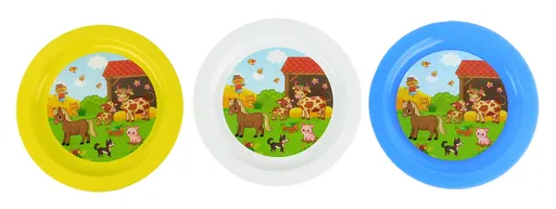 TVAR - Tanier detský plytký IM Farma rôzne farby, umelá hmota