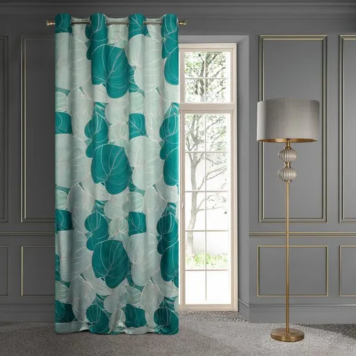 ArtFir Zatemňovací záves SALVIA K | zelená 140 x 250 cm