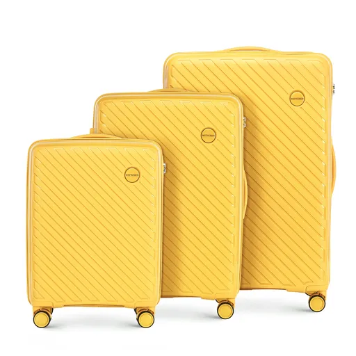 Set kufrov Raya Line – kabínový, stredný a veľký kufor 56-3T-20S-50