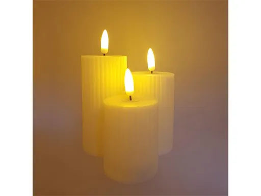 LED sviečka HOME DECOR HD-141 sada 3ks