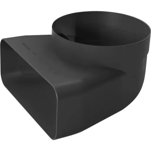 Redukcia Siemens ⌀ 150 mm, 90 ° okrúhle/ploché HZ9VDSI1