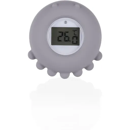 Zopa Silicone Digital Thermometer 2in1 digitálny teplomer do vane Dove Grey 1 ks