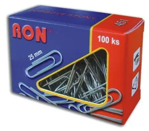 Listové spony 25mm 451 100ks Ron