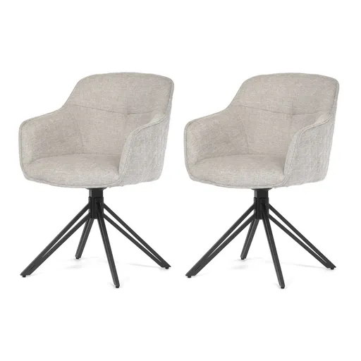 Súprava jedálenských stoličiek s vratným mechanizmom HC-533 CRM2, 2 ks