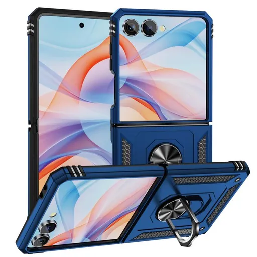 RING Kryt s držiakom pre Samsung Galaxy Z Flip7 5G modrý